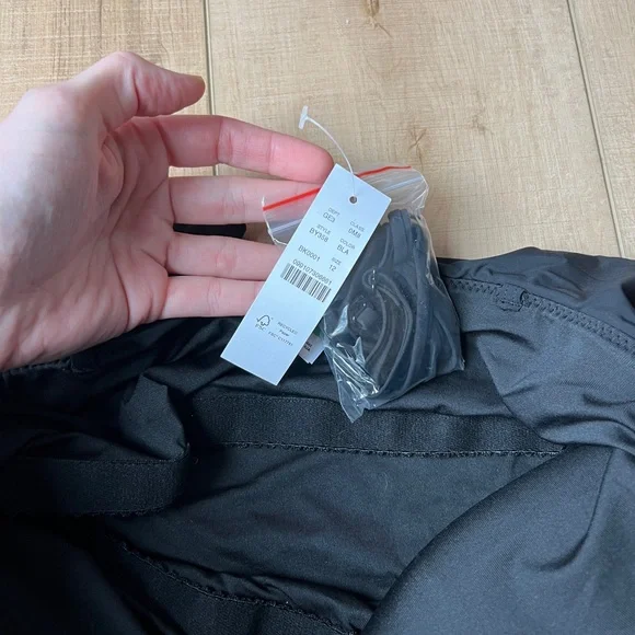 J. Crew Black Ruffled One Piece Swimsuit - Picture 4 of 6